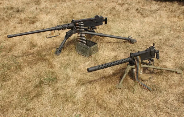 Трава, оружие, пулемёты, Браунинг M2, «Браунинг», M1919