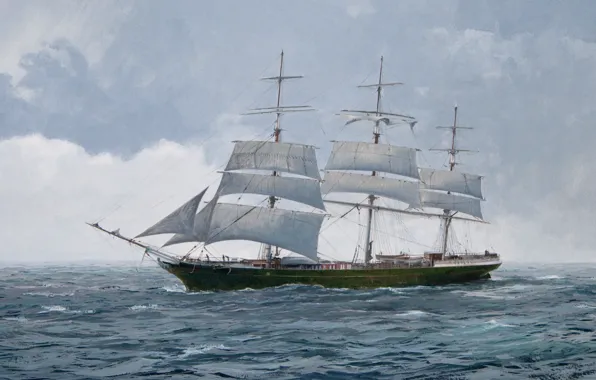 Картинка море, корабль, 1876 - 1903, ARISTIDES
