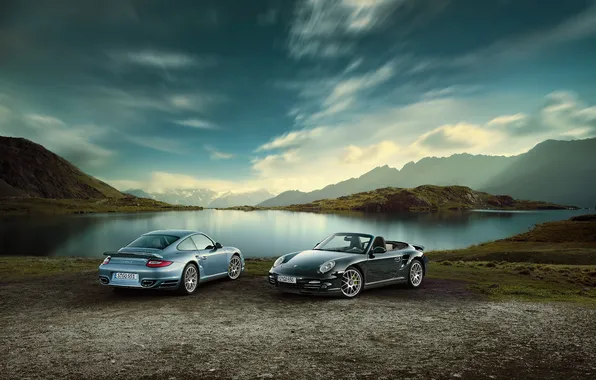 Картинка природа, Porsche, порш, turbo s