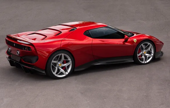 Ferrari, вид сбоку, 2018, SP38