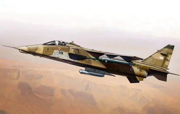 Франция, истребитель-бомбардировщик, SEPECAT Jaguar A