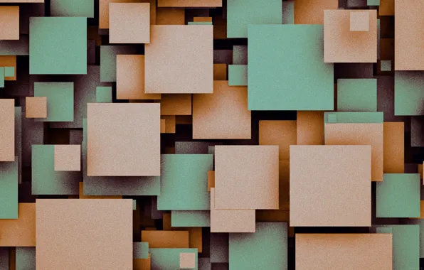 Квадраты, геометрия, design, color, material
