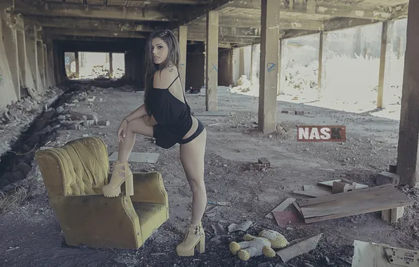 Девушка, кресло, фотограф, girl, photography, photographer, Nask Nach