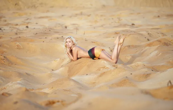 Girl, sexy, long hair, legs, nature, nipples, boobs, beautiful