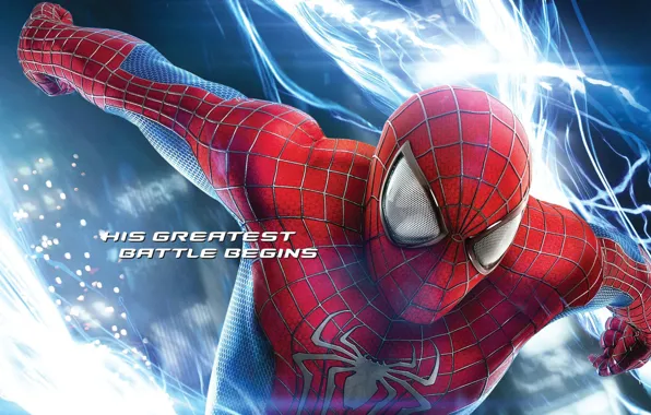Andrew Garfield, Эндрю Гарфилд, Movie, The Amazing Spider Man 2, Новый Человек Паук Высокое Напряжение