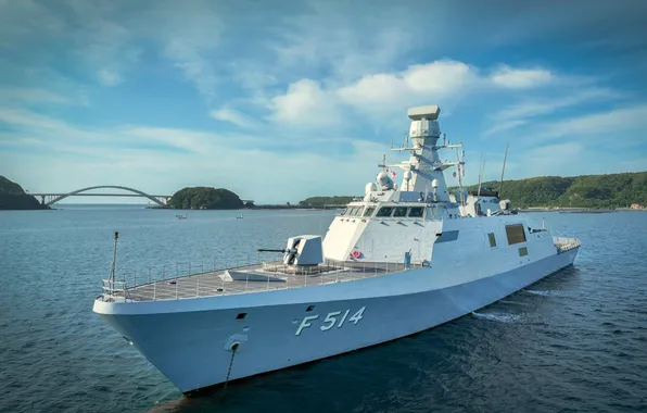 Япония, корвет, визит, 2024, TCG Kinaliada