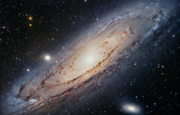 Andromeda Galaxy, M31, галактика андромеды