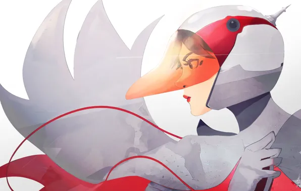 Картинка Jun, art, костюм, Gatchaman, девушка, The Swan