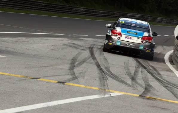 Трасса, Австрия, Chevrolet, гонки, автомобиль, Cruze, WTCC, мировой туринг
