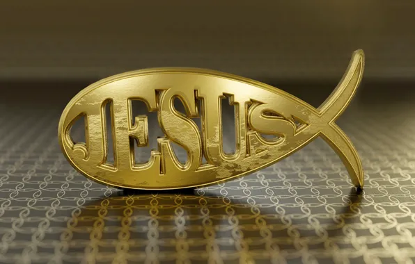 Sign, cross, symbol, fish, christian, jesus, religion, christianity