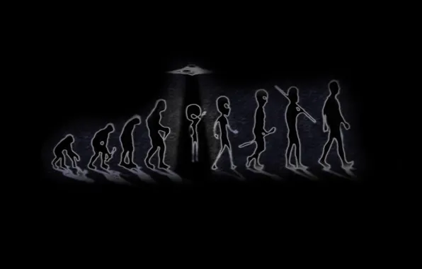 Человек, НЛО, обезьяна, Эволюция, происхождение