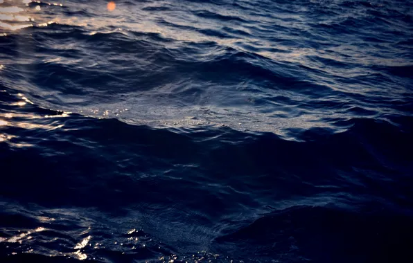 Море, природа, синее, спокойное
