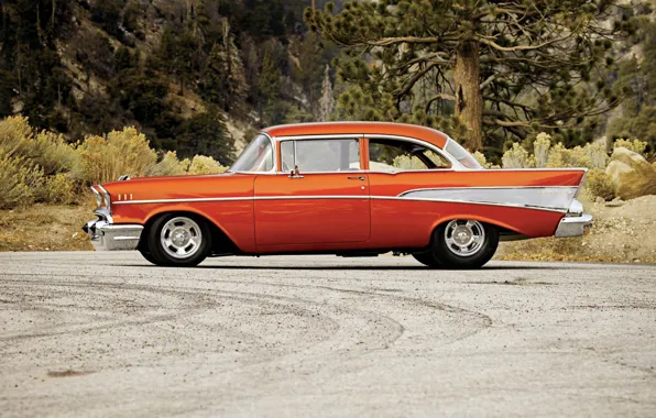 Chevrolet, air, 1957, bel
