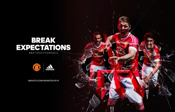 Adidas, football, manchester united, juan mata, bastin schweinsteiger