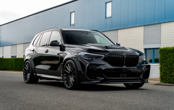 BMW, Front, Black, Prior Design, X5 M, BMW X5 M