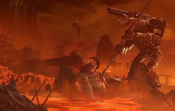Апокалипсис, монстры, DOOM Eternal