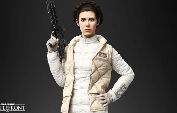 Игры, Electronic Arts, DICE, Princess Leia, star wars battlefront, Принцесса Лея, Лея Органа-Соло