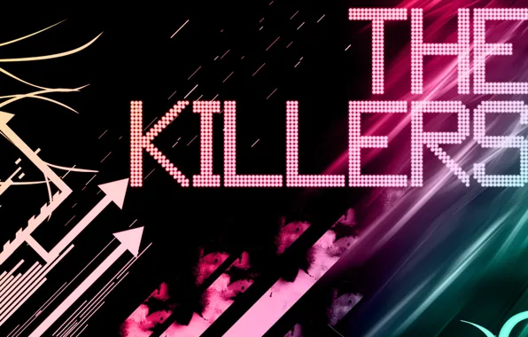 Логотип, Neon, indie rock, The killers