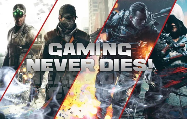 Artwork, Characters, Video Game, Gaming Wallpaper, by Gav, Gaming Never Die