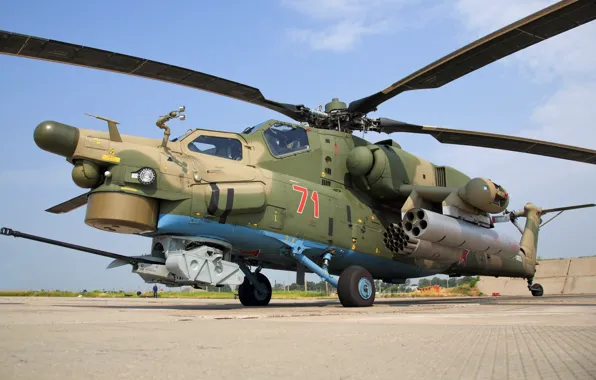 Картинка Russian Federation, Mi-28, Russian Air Force, combat aviation, Russian attack helicopter, military helicopter