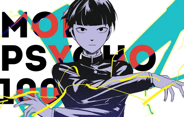 Парень, Mob Psycho 100, Кагеяма Шигео, Моб психо 100