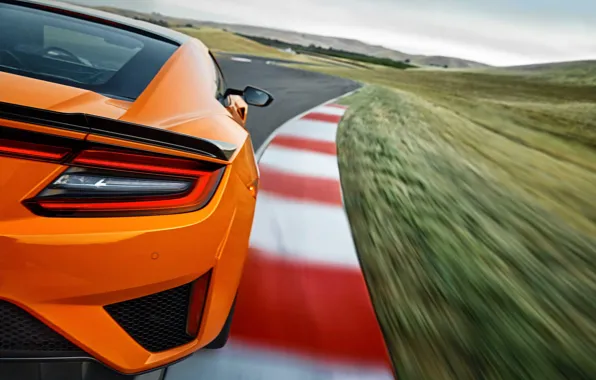 Honda, гоночный трек, Acura, NSX, 2019