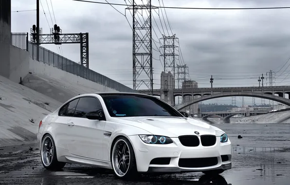 Картинка bmw, white, thuning