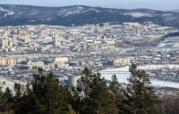 Картинка city, houses, buildings, cityscape, Chita