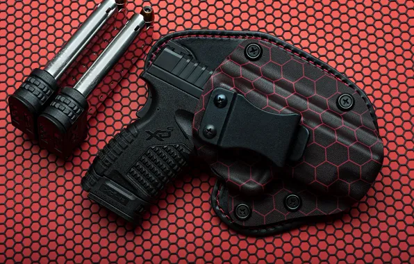 Пистолет, оружие, патроны, Springfield XDS .45 ACP 4