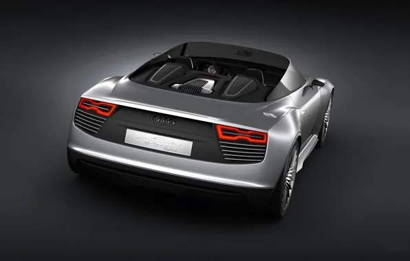 Audi, концепт, кабриолет, Spyder, e-Tron