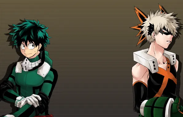Anime, hero, friends, manga, powerful, strong, uniform, yuusha