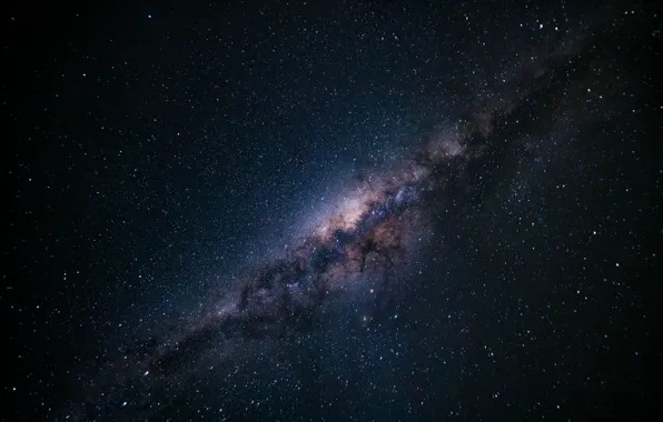 Картинка космос, звезды, ночь, млечный путь