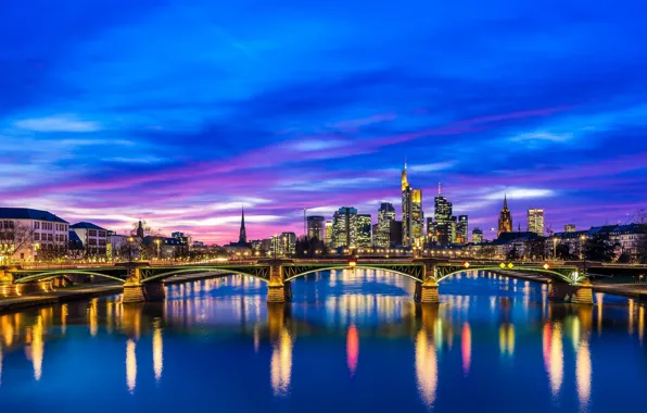 Город, Германия, Frankfurt, Франкфурт-на-Майне