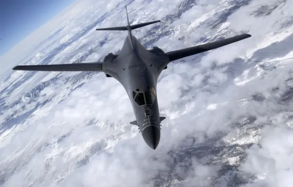 Картинка самолет, Lancer, бомбардировщик, Nevada, B-1B