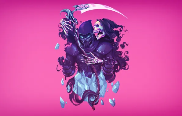 Art, Mortal Kombat, Noob Saibot, Heber Villar Liza, Mortal Kombat fan art, by Heber Villar …