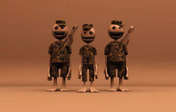 Картинка человечки, солдаты, Армия