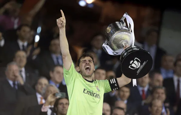 Copa del Rey, Кубок Испании по футболу, Футбол, Испания, Икер Касильяс, Iker Casillas, Футболист, Спорт