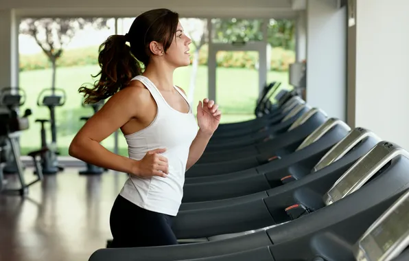 Поза, фигура, бег, фитнес, тренировка, тренажеры, fitness, training