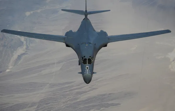 Картинка Lancer, бомбардировщик, B-1B, стратегический, сверхзвуковой
