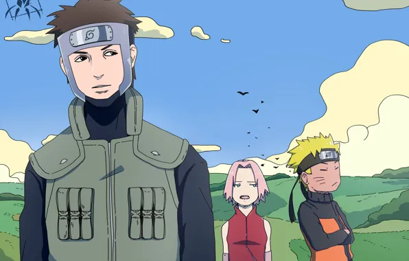 Наруто, Naruto, Сакура Харуно, Узумаки Наруто, Ямато