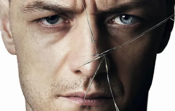 Cinema, man, movie, face, James McAvoy, film, mad, Split