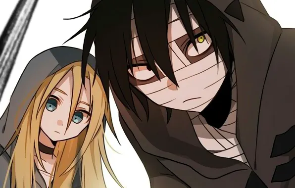 Девушка, парень, двое, Ангел кровопролития, Satsuriku no Tenshi