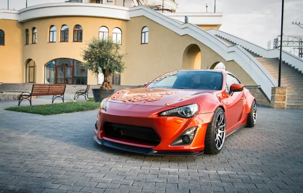 Скамейка, капот, Toyota, GT86, Rocket, Bunny