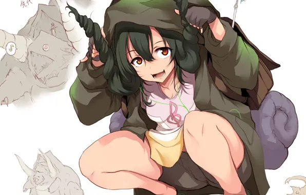 Аниме, девочка, SSSS.Gridman, denkou choujin gridman