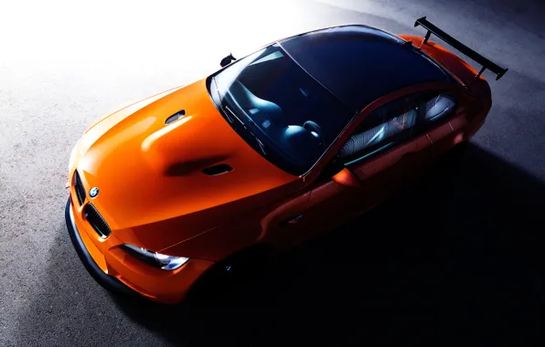 Оранжевый, бмв, BMW, front, E92, orange, Lime Rock Park Edition