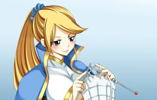 Anime, blonde, manga, japanese, Fairy Tail, oppai, bishojo, mahou