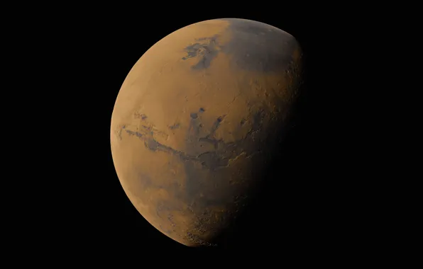 Картинка планета, Марс, солнечная система