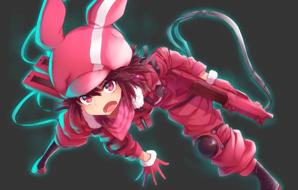 Фон, девочка, Мастера меча онлайн, Sword Art Online, Sword Art Online Alternative: Gun Gale Online