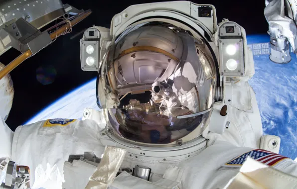 Картинка США, МКС, астронавт, НАСА, Терри Уэйн Вёртс