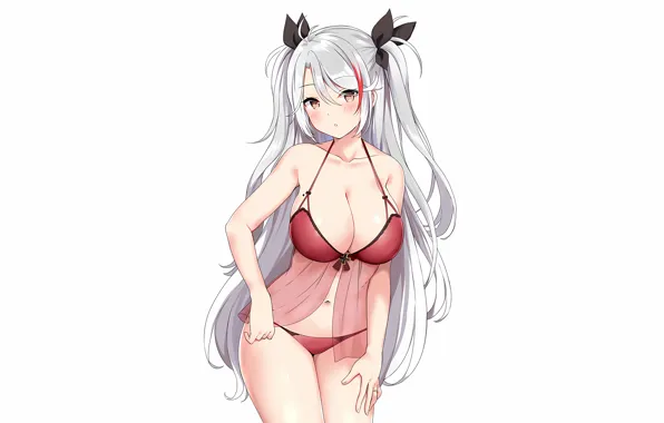 Girl, sexy, lingerie, pantsu, cleavage, babydoll, blouse, panties